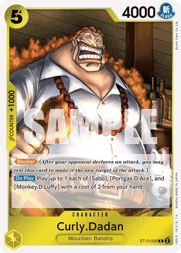 Curly.Dadan [Ultra Deck: The Three Brothers] | Good Games North