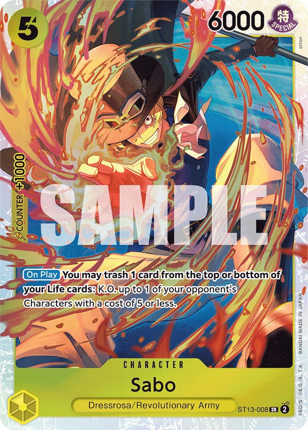 Sabo [Ultra Deck: The Three Brothers] | Good Games North