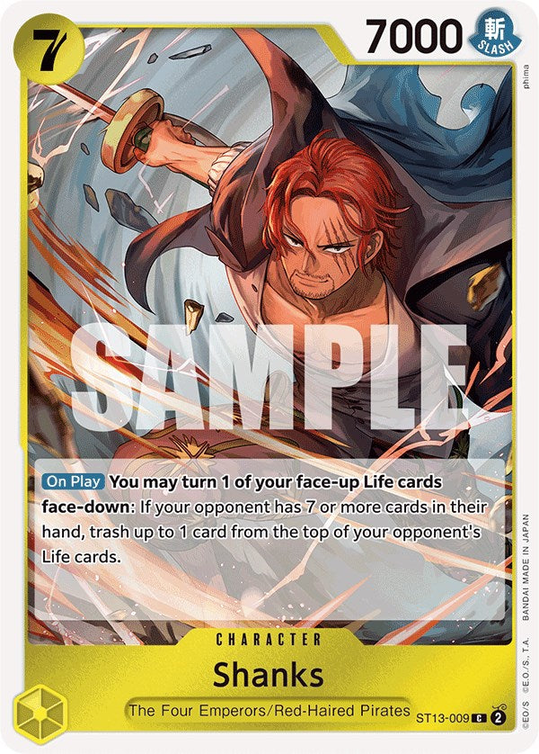 Shanks [Ultra Deck: The Three Brothers] | Good Games North