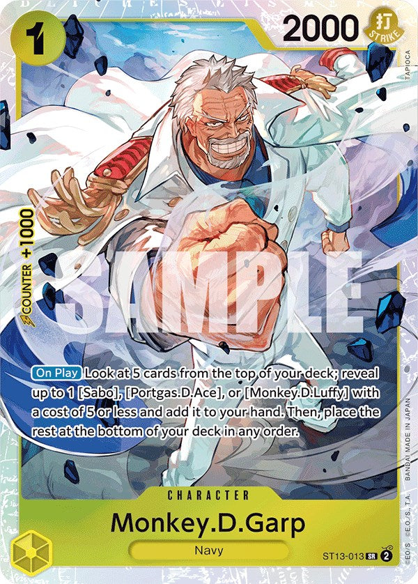 Monkey.D.Garp [Ultra Deck: The Three Brothers] | Good Games North