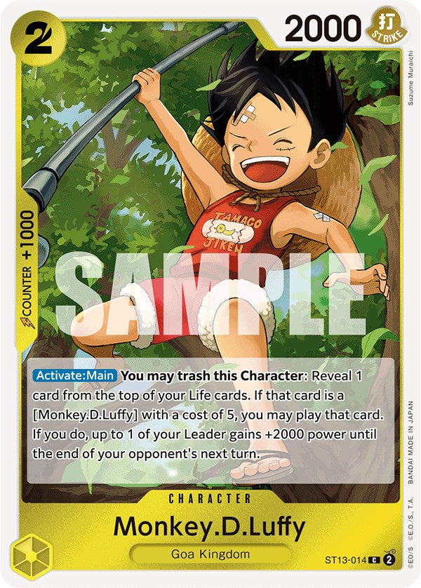 Monkey.D.Luffy [Ultra Deck: The Three Brothers] | Good Games North