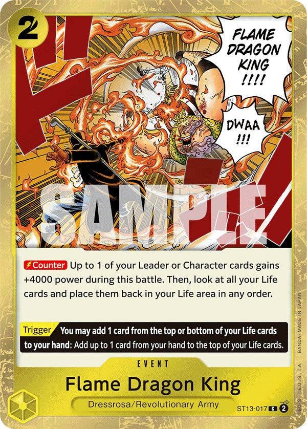 Flame Dragon King [Ultra Deck: The Three Brothers] | Good Games North