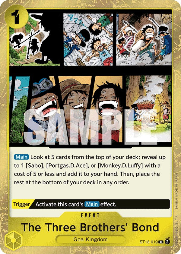 The Three Brothers' Bond [Ultra Deck: The Three Brothers] | Good Games North