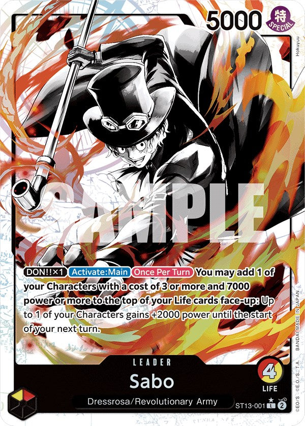 Sabo (Parallel) [Ultra Deck: The Three Brothers] | Good Games North