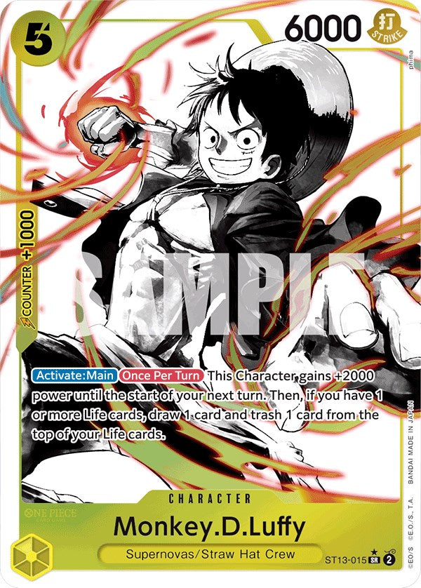 Monkey.D.Luffy (Parallel) [Ultra Deck: The Three Brothers] | Good Games North