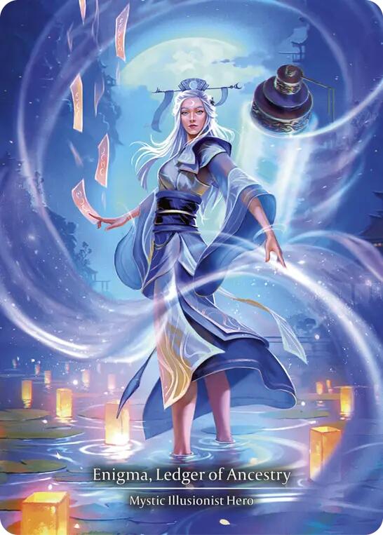 Enigma, Ledger of Ancestry (Marvel) [MST025] (Part the Mistveil)  Cold Foil | Good Games North