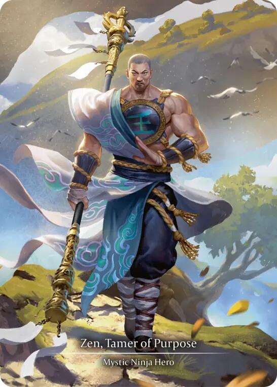 Zen, Tamer of Purpose (Marvel) [MST046] (Part the Mistveil)  Cold Foil | Good Games North