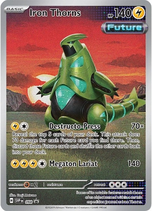 Iron Thorns (098) [Scarlet & Violet: Black Star Promos] | Good Games North
