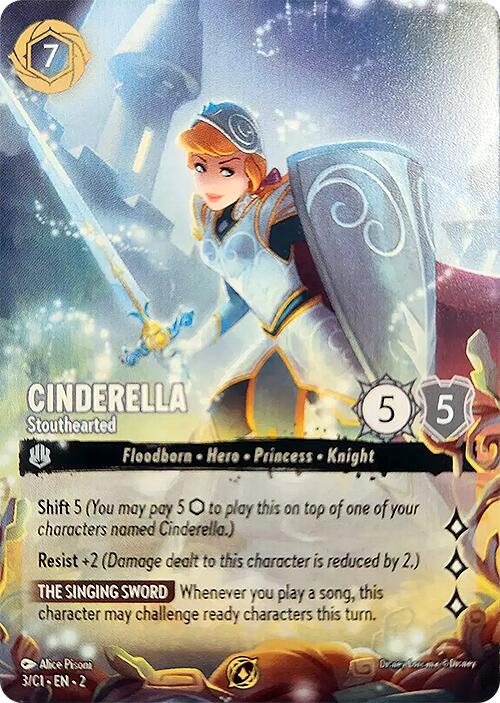 Cinderella - Stouthearted (3) [Promo Cards] | Good Games North