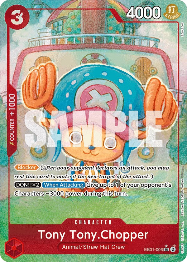 Tony Tony.Chopper (Alternate Art) [Extra Booster: Memorial Collection] | Good Games North