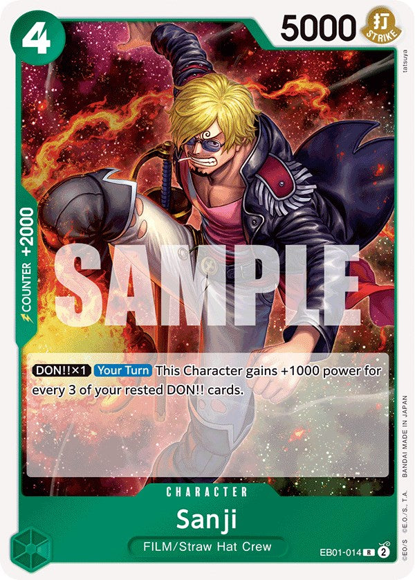 Sanji [Extra Booster: Memorial Collection] | Good Games North