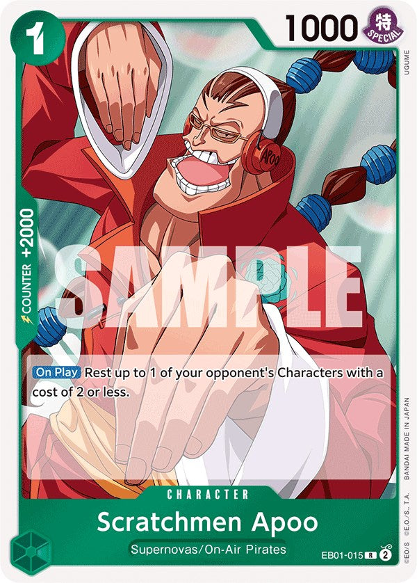 Scratchmen Apoo [Extra Booster: Memorial Collection] | Good Games North