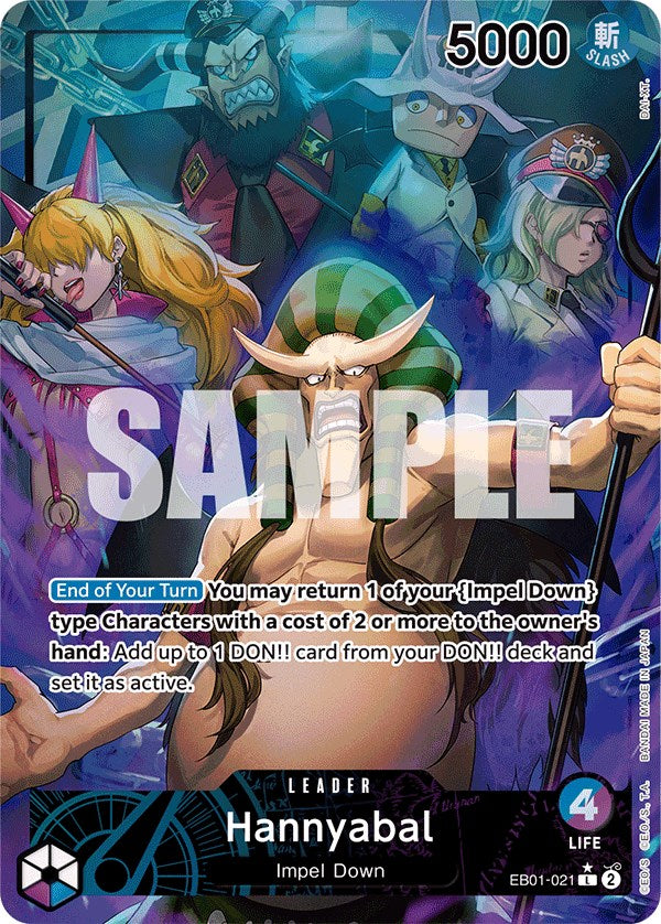 Hannyabal (Alternate Art) [Extra Booster: Memorial Collection] | Good Games North