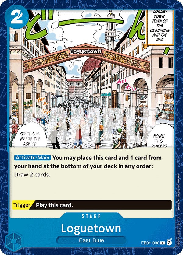 Loguetown [Extra Booster: Memorial Collection] | Good Games North