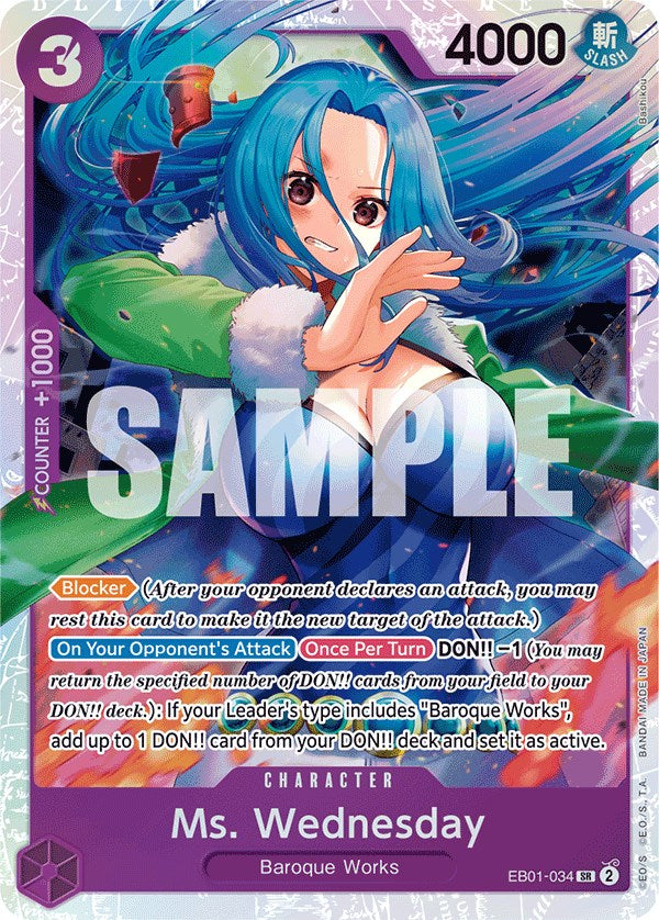 Ms. Wednesday [Extra Booster: Memorial Collection] | Good Games North