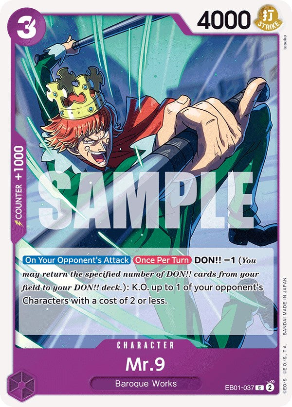 Mr. 9 [Extra Booster: Memorial Collection] | Good Games North