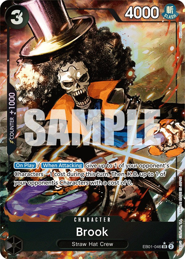 Brook (Alternate Art) [Extra Booster: Memorial Collection] | Good Games North