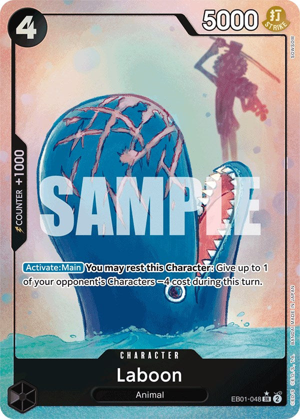 Laboon (Alternate Art) [Extra Booster: Memorial Collection] | Good Games North