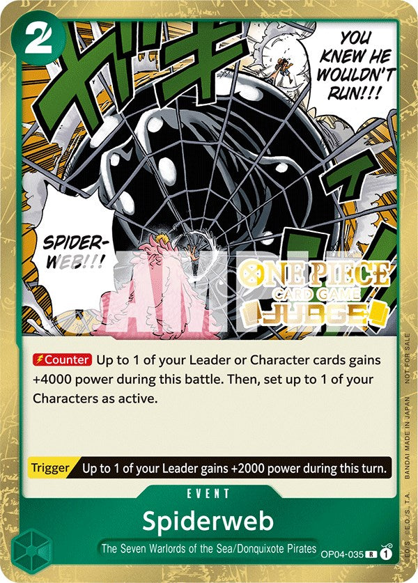 Spiderweb (Judge Pack Vol. 3) [One Piece Promotion Cards] | Good Games North