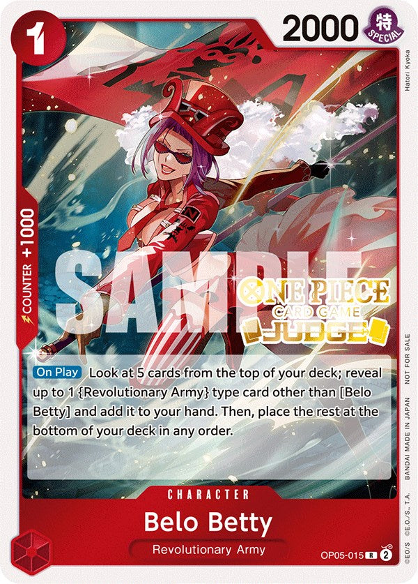 Belo Betty (Judge Pack Vol. 3) [One Piece Promotion Cards] | Good Games North
