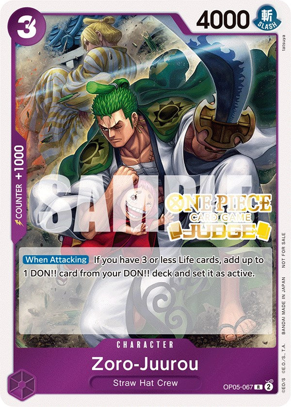 Zoro-Juurou (Judge Pack Vol. 3) [One Piece Promotion Cards] | Good Games North