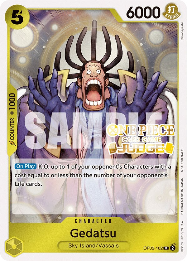 Gedatsu (Judge Pack Vol. 3) [One Piece Promotion Cards] | Good Games North