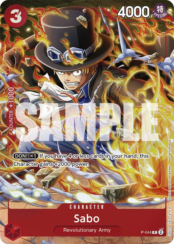 Sabo (Event Pack Vol. 4) [One Piece Promotion Cards] | Good Games North