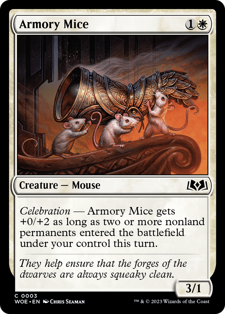 Armory Mice [Wilds of Eldraine] | Good Games North
