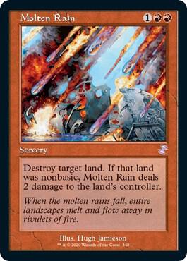 Molten Rain 348/289 (Time Spiral: Remastered)  - Foil | Good Games North