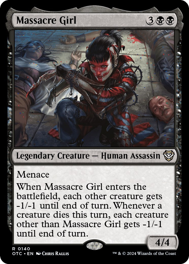 Massacre Girl [Outlaws of Thunder Junction Commander] | Good Games North