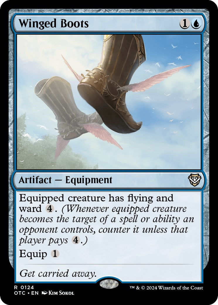 Winged Boots [Outlaws of Thunder Junction Commander] | Good Games North