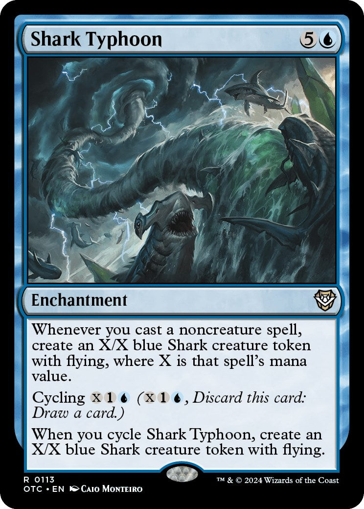 Shark Typhoon [Outlaws of Thunder Junction Commander] | Good Games North