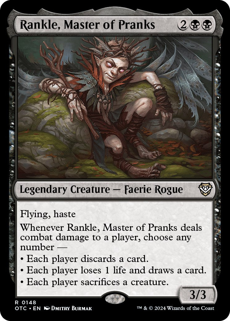 Rankle, Master of Pranks [Outlaws of Thunder Junction Commander] | Good Games North