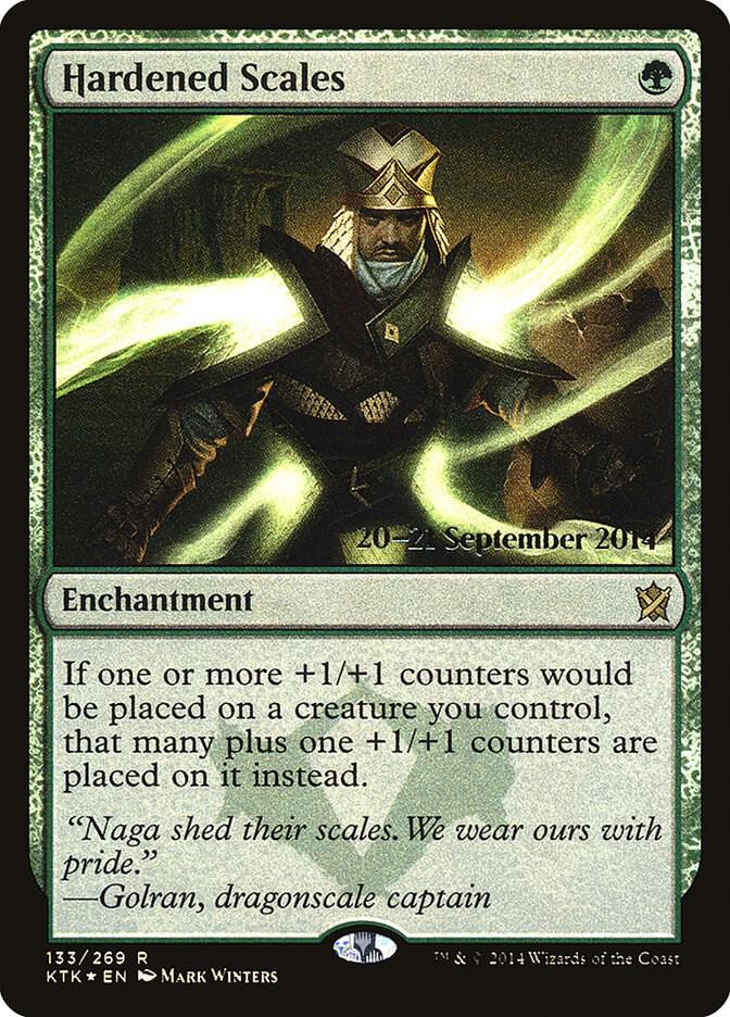 Hardened Scales (Prerelease Cards)  - Foil | Good Games North