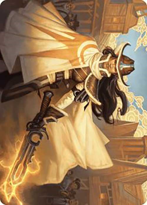 Omenport Vigilante Art Card [Outlaws of Thunder Junction Art Series] | Good Games North