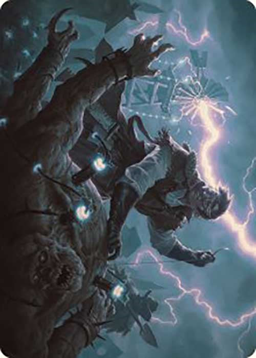 Geralf, the Fleshwright Art Card [Outlaws of Thunder Junction Art Series] | Good Games North