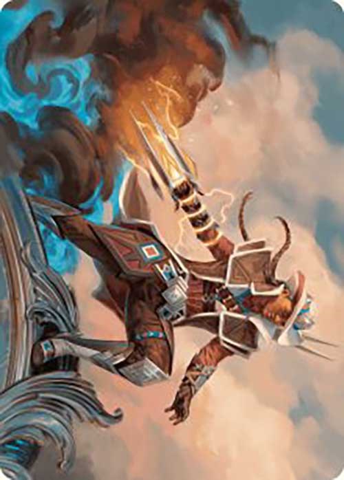 Annie Flash, the Veteran Art Card [Outlaws of Thunder Junction Art Series] | Good Games North