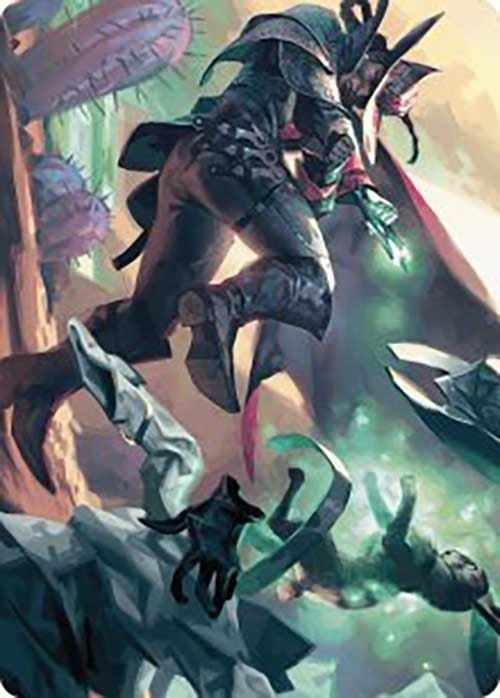 Metamorphic Blast Art Card [Outlaws of Thunder Junction Art Series] | Good Games North