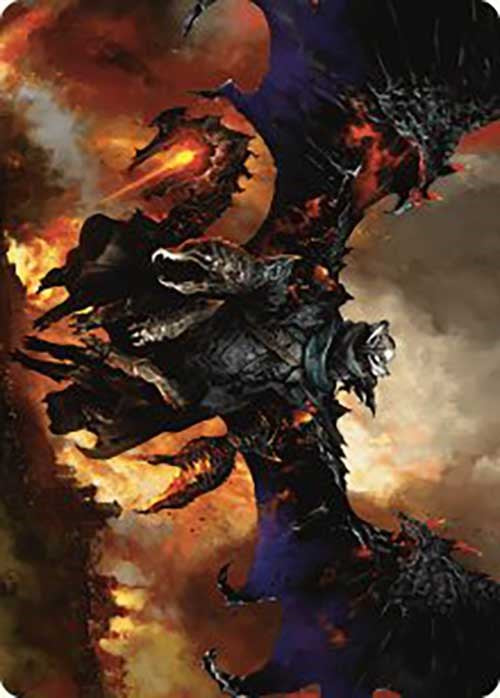 Akul the Unrepentant Art Card [Outlaws of Thunder Junction Art Series] | Good Games North