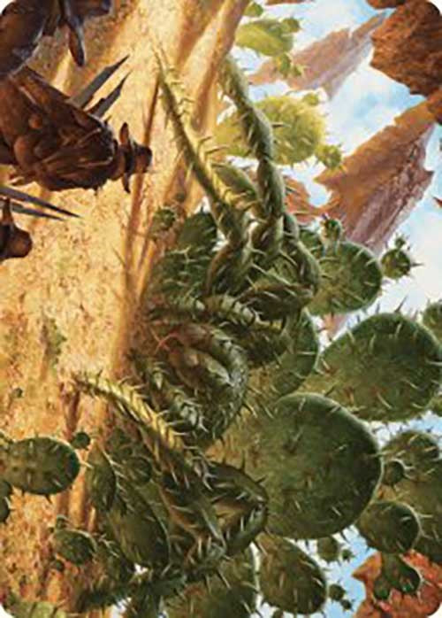 Cactarantula Art Card [Outlaws of Thunder Junction Art Series] | Good Games North