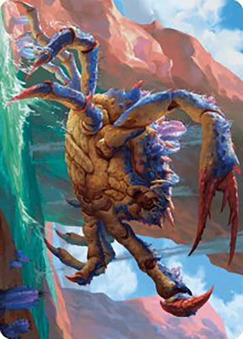 Canyon Crab Art Card [Outlaws of Thunder Junction Art Series] | Good Games North