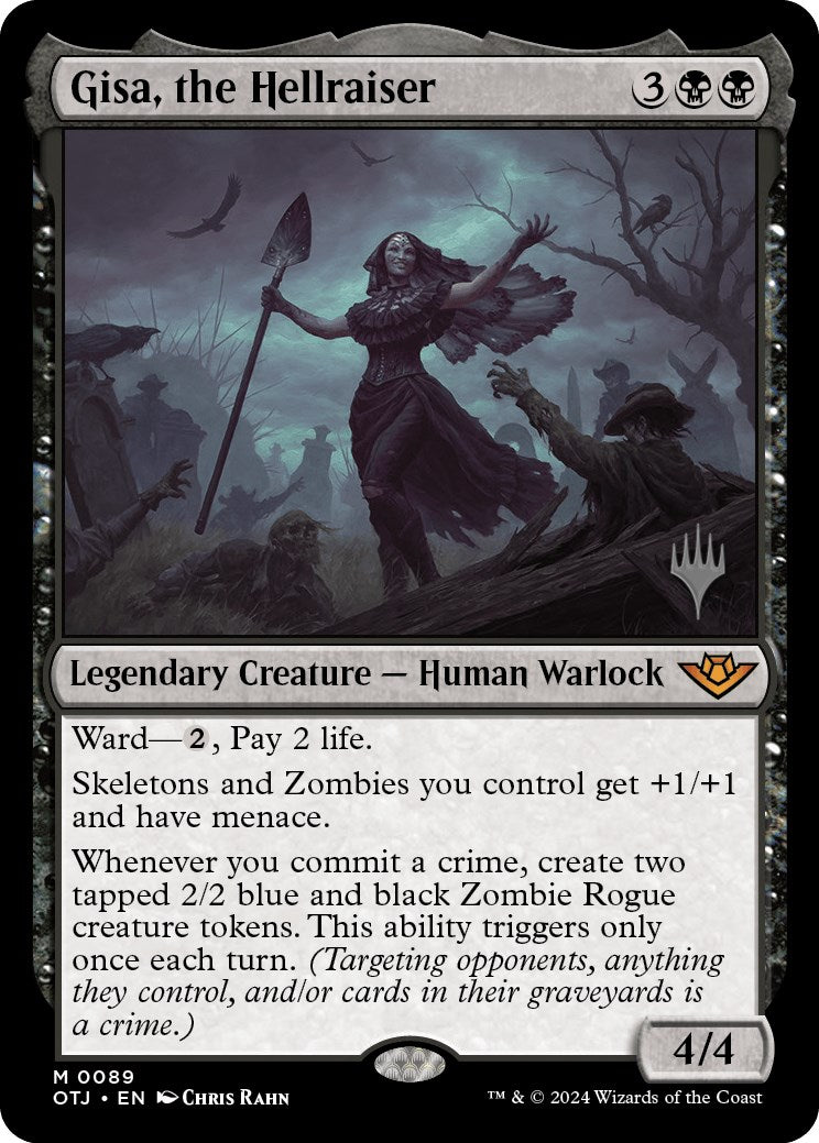 Gisa, the Hellraiser (Promo Pack) [Outlaws of Thunder Junction Promos] | Good Games North