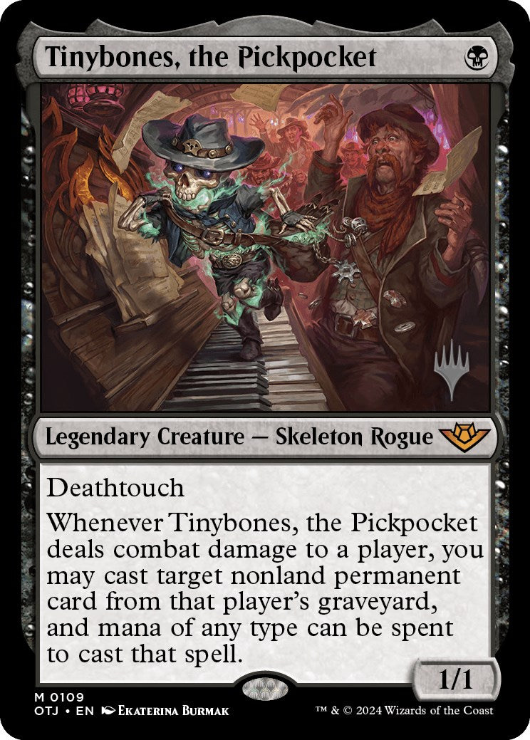 Tinybones, the Pickpocket (Promo Pack) [Outlaws of Thunder Junction Promos] | Good Games North