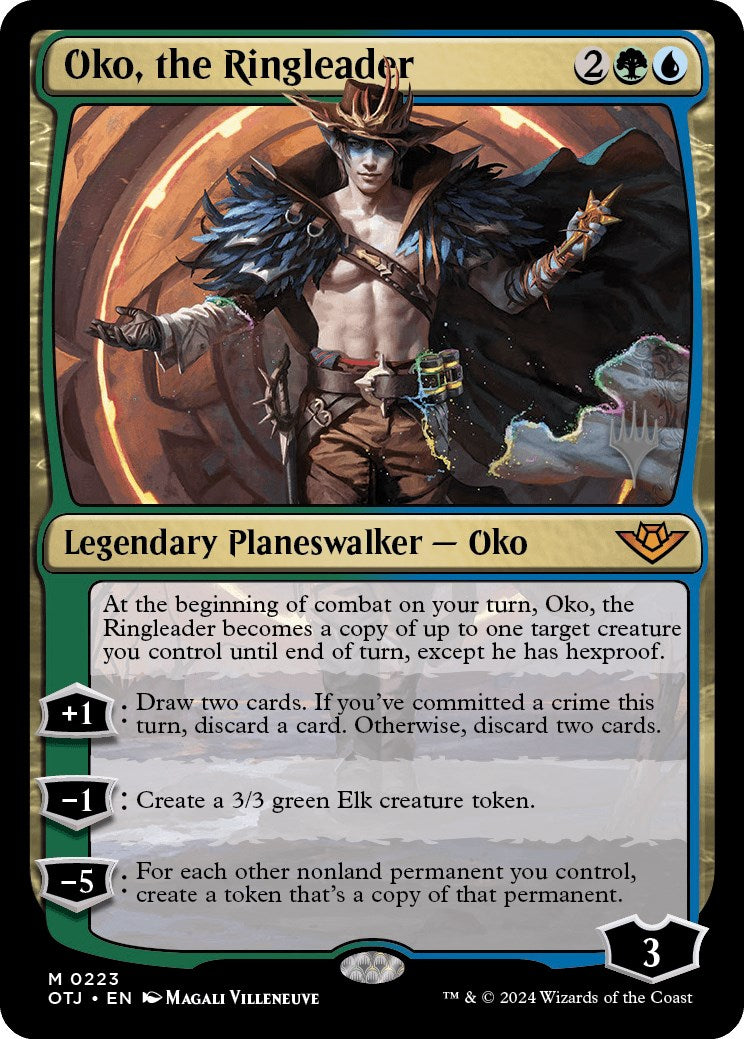 Oko, the Ringleader (Promo Pack) [Outlaws of Thunder Junction Promos] | Good Games North