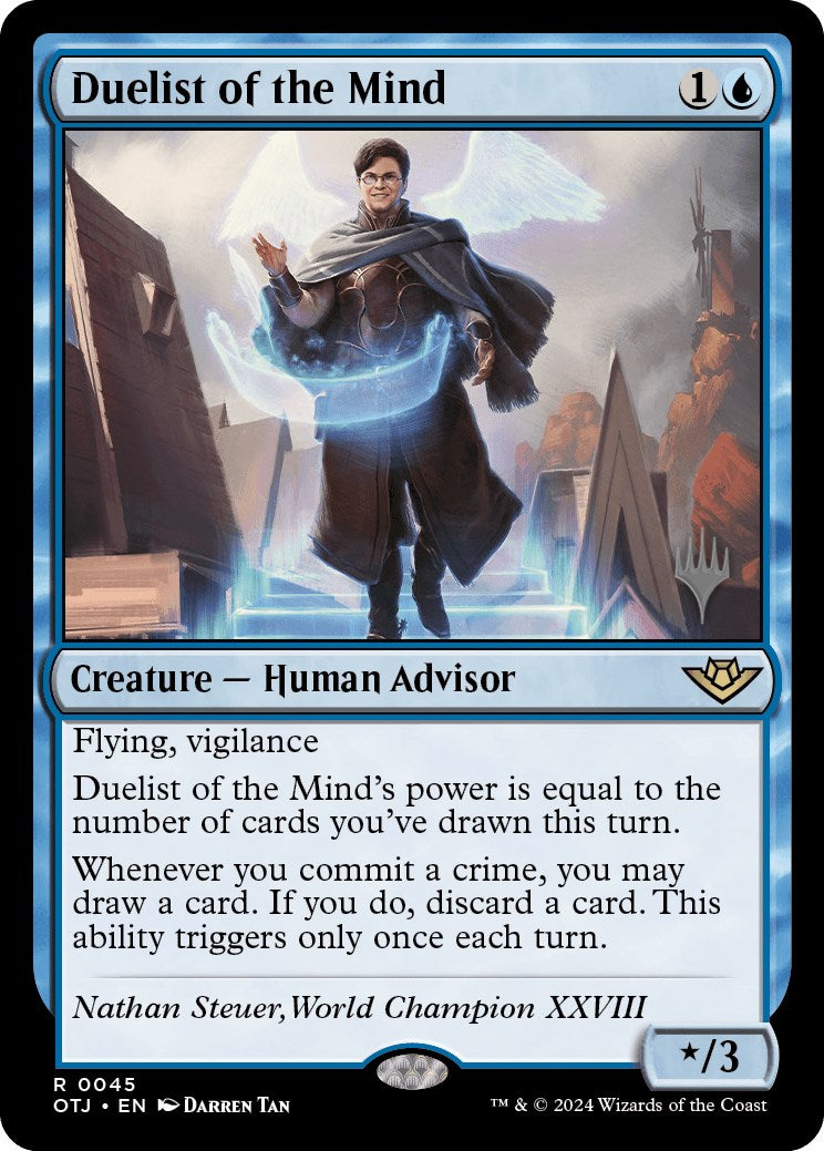 Duelist of the Mind (Promo Pack) [Outlaws of Thunder Junction Promos] | Good Games North