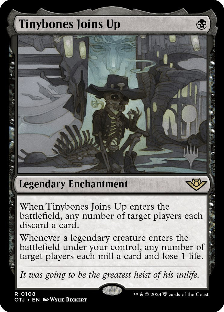 Tinybones Joins Up (Promo Pack) [Outlaws of Thunder Junction Promos] | Good Games North