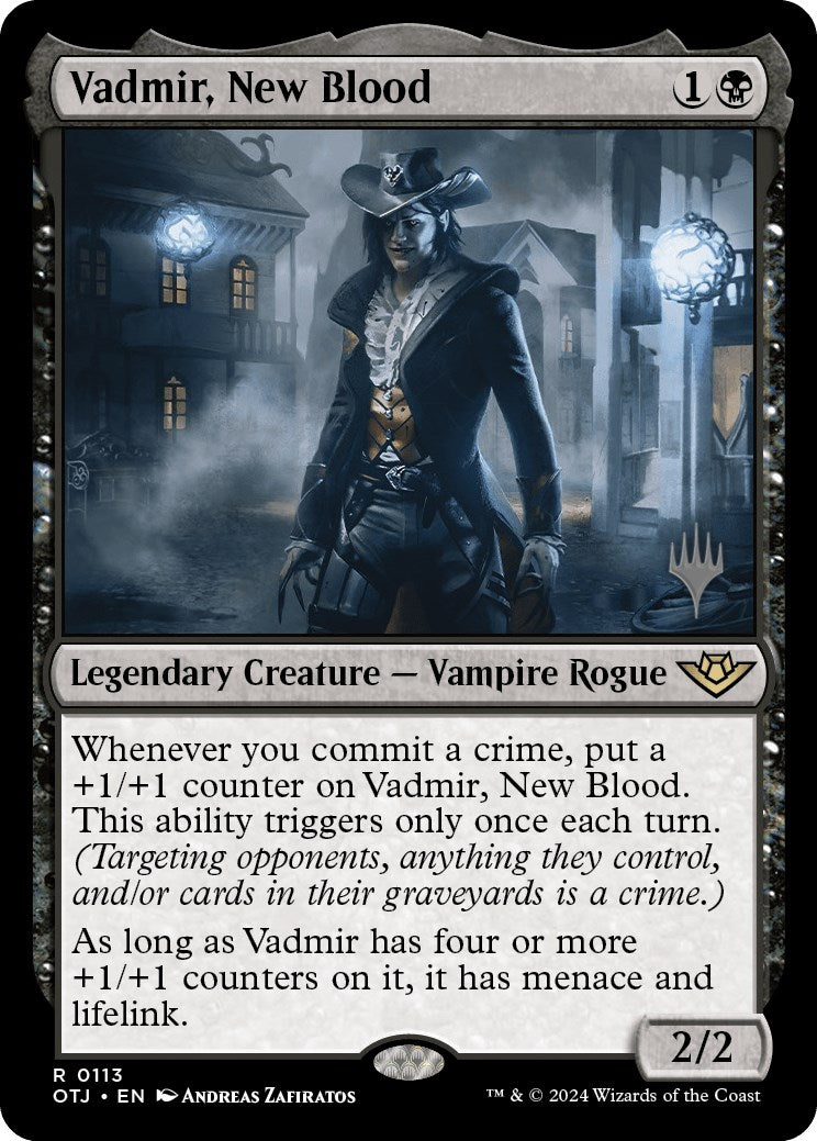 Vadmir, New Blood (Promo Pack) [Outlaws of Thunder Junction Promos] | Good Games North