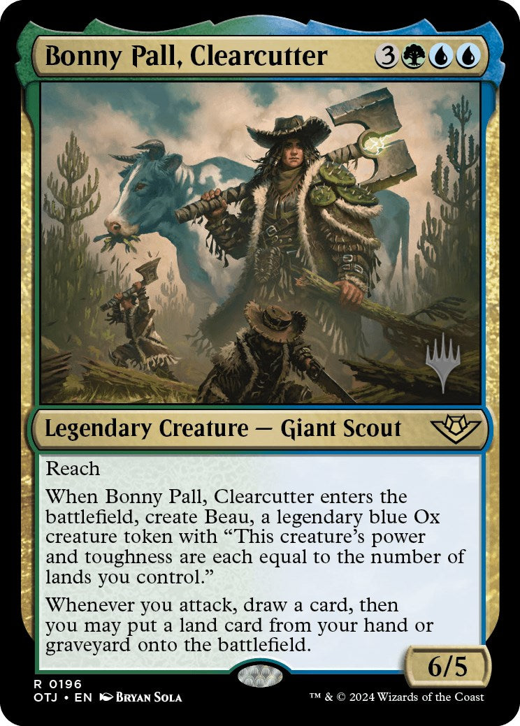 Bonny Pall, Clearcutter (Promo Pack) [Outlaws of Thunder Junction Promos] | Good Games North