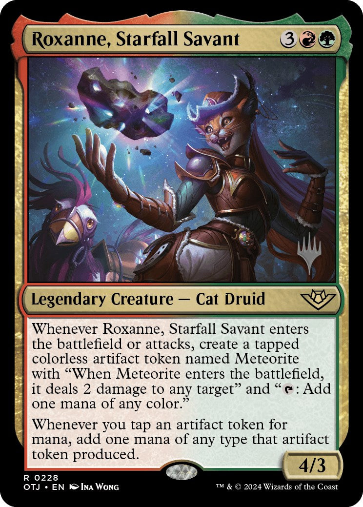Roxanne, Starfall Savant (Promo Pack) [Outlaws of Thunder Junction Promos] | Good Games North