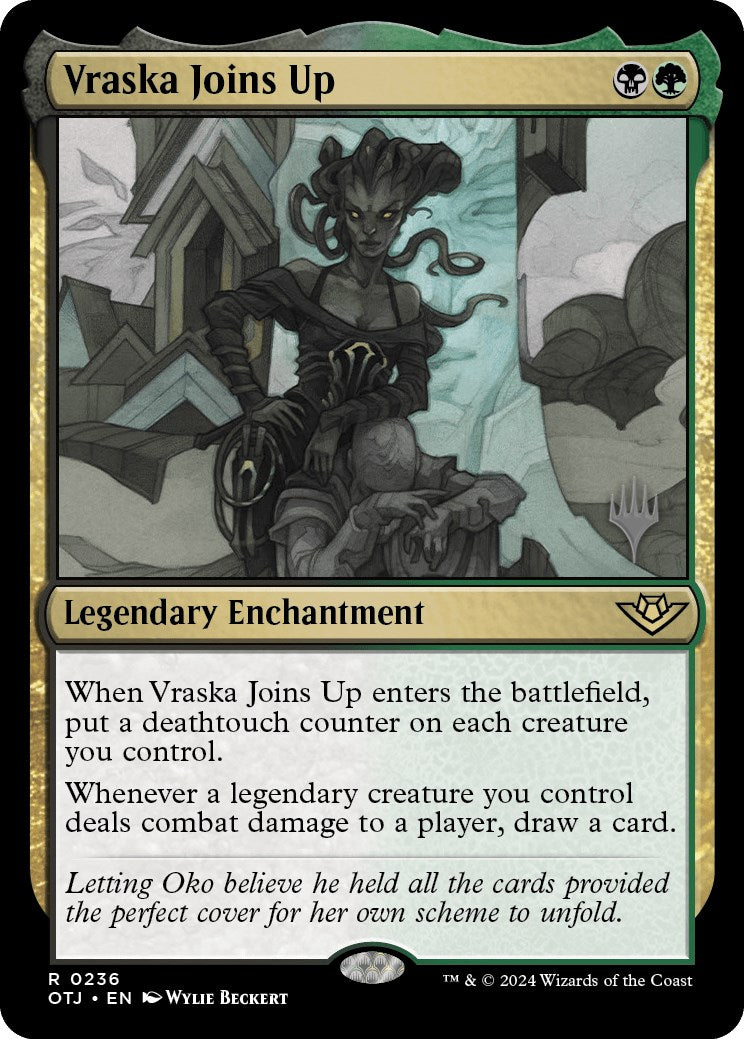 Vraska Joins Up (Promo Pack) [Outlaws of Thunder Junction Promos] | Good Games North